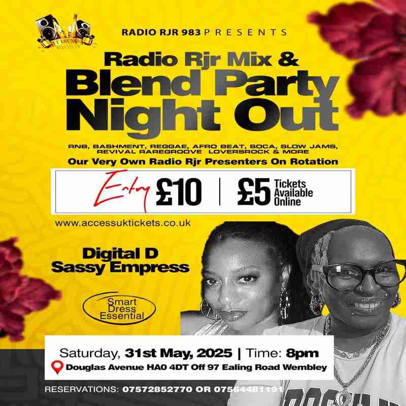 Radio Rjr Mix & Blend Party